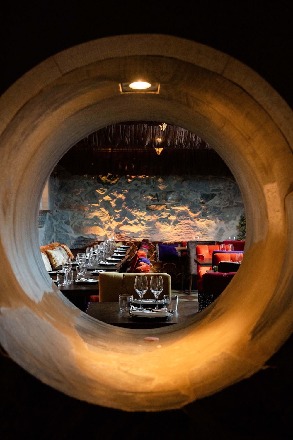 Restaurang interiör