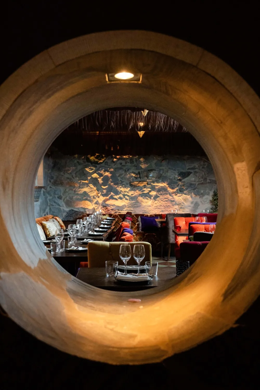 Restaurang interiör